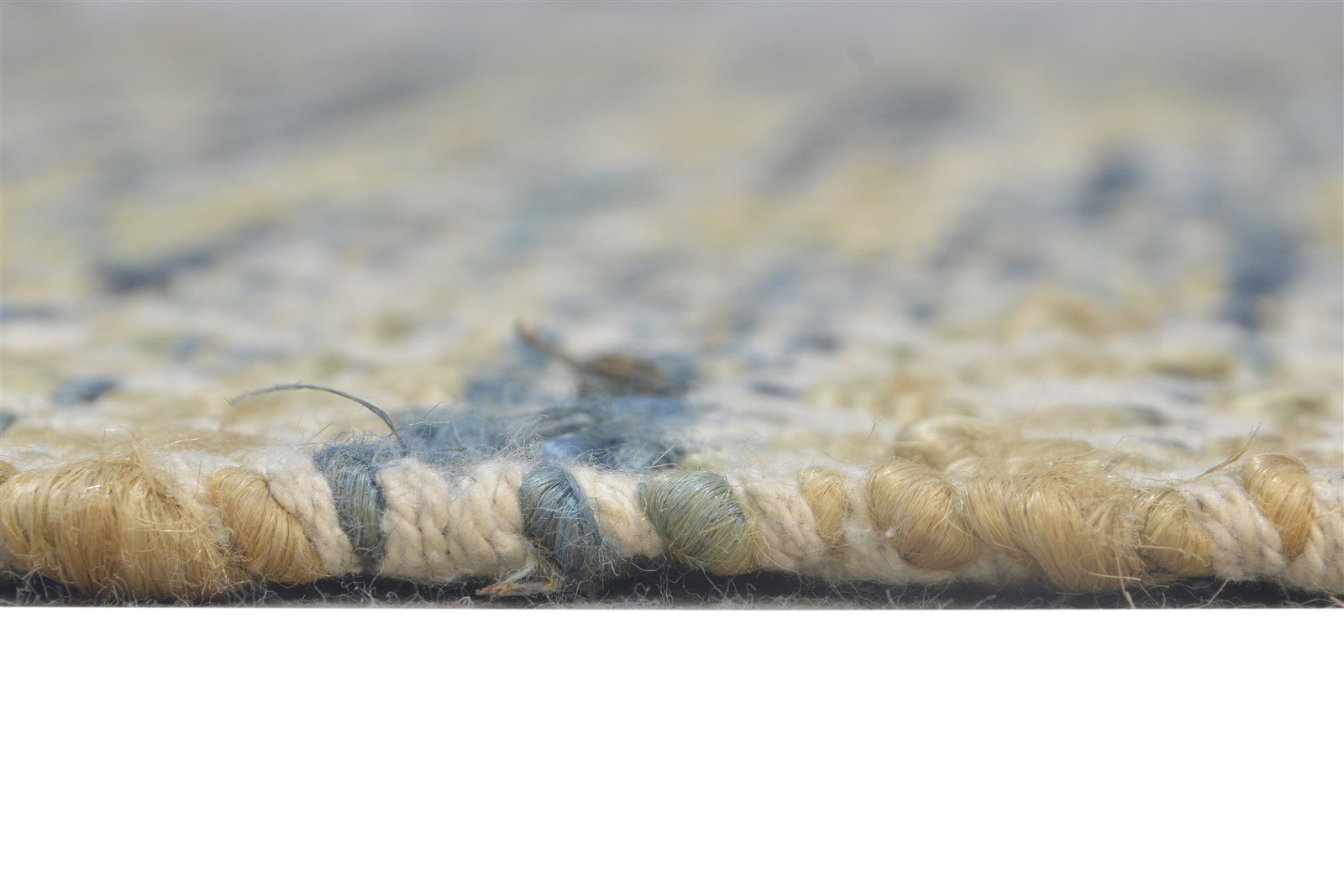 Saba Beige Wool Rug 5' X 8' Modern Dhurrie Scandinavian Chevron   7865049088149