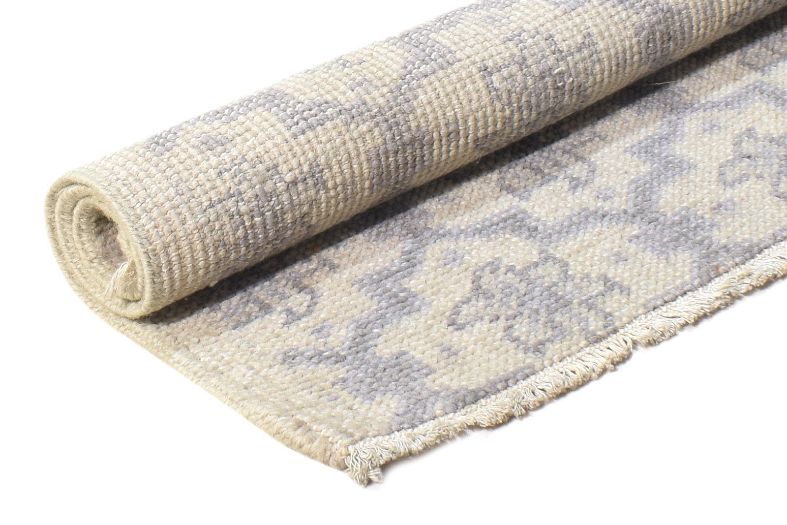 Tiffany Sage Wool Rug 3' X 2' Modern Hand Knotted Moroccan Trellis 7864498421909