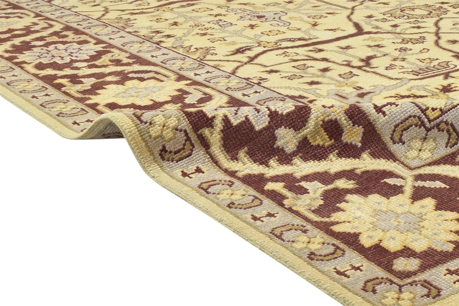 Sage Wool Rug 8' X 10' Persian Hand Knotted Agra Oriental Large Carpet 7864169267349