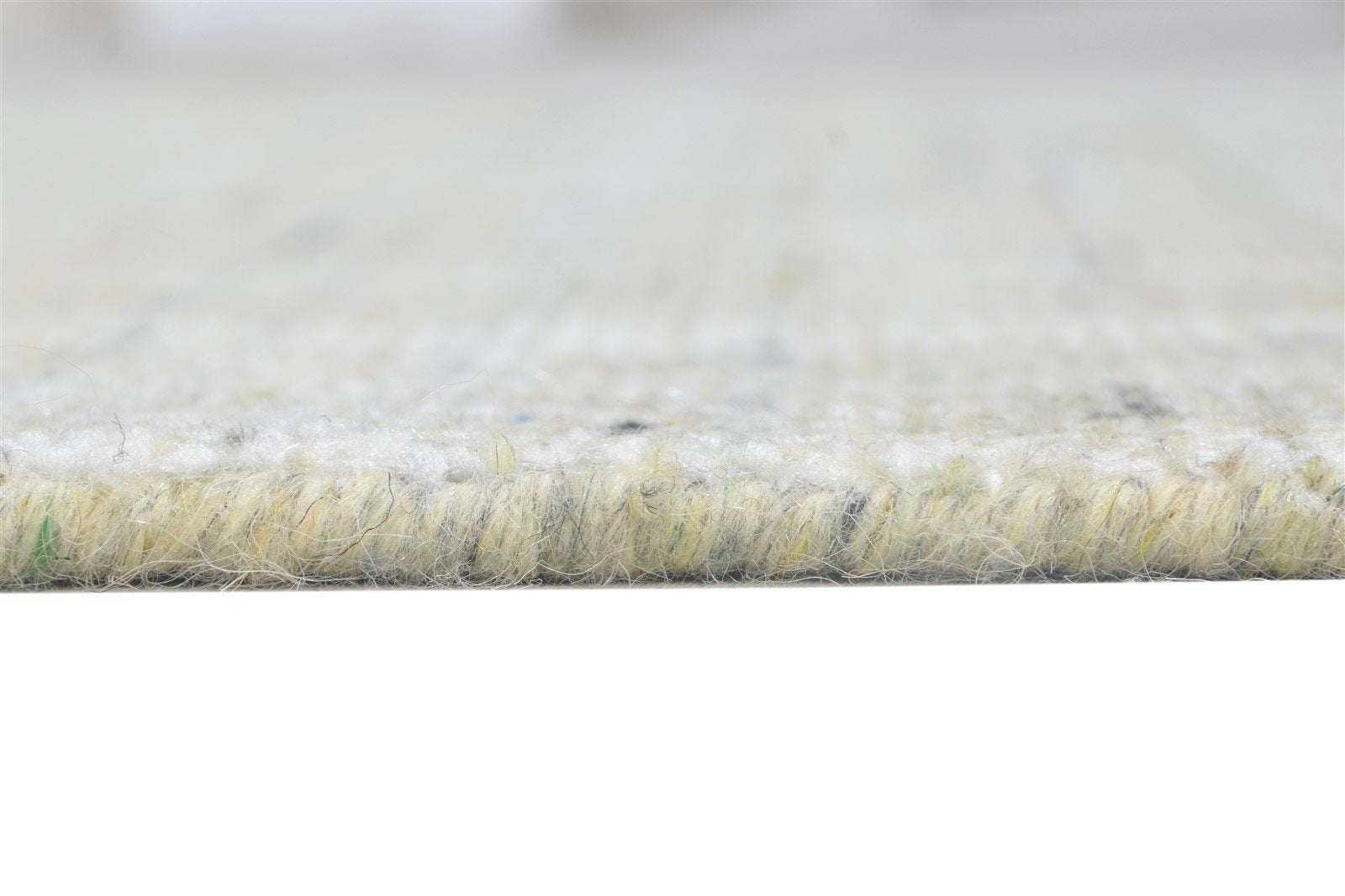 Sage Wool / Silk Rug 5X7 Modern Handloom Scandinavian Solid Room Size Carpet 7864152522901