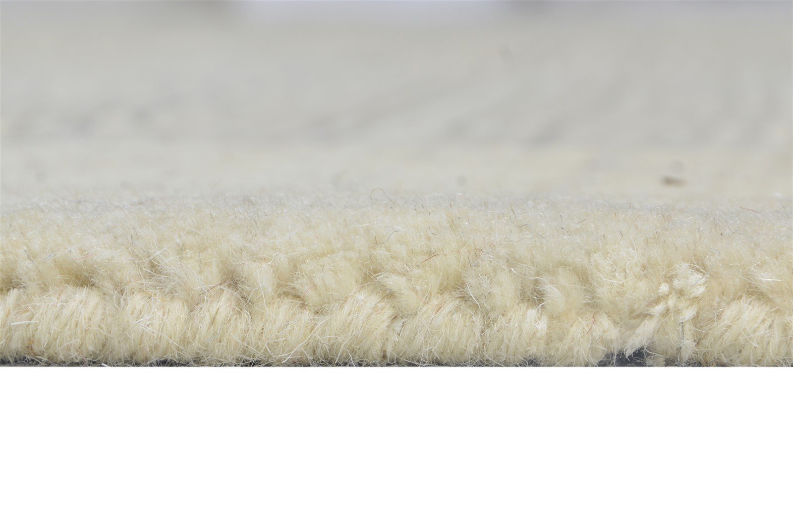Sand Wool Rug 5' X 7' Modern Handloom Scandinavian Bordered Room Size Carpet 7864421286037