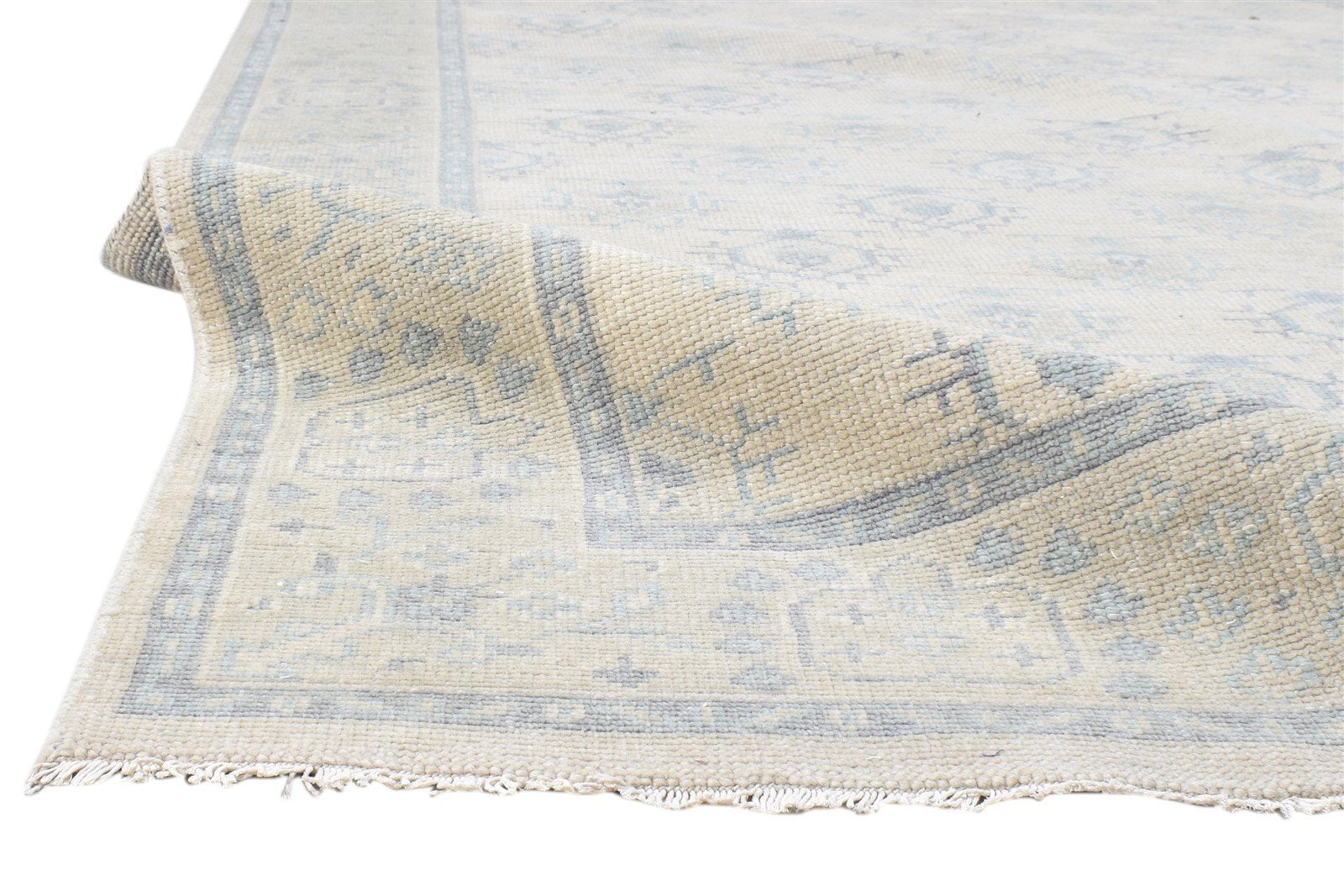 Sand Wool Rug 6' X 9' Persian Hand Knotted Bokhara Oriental Room Size Carpet 7860690550933