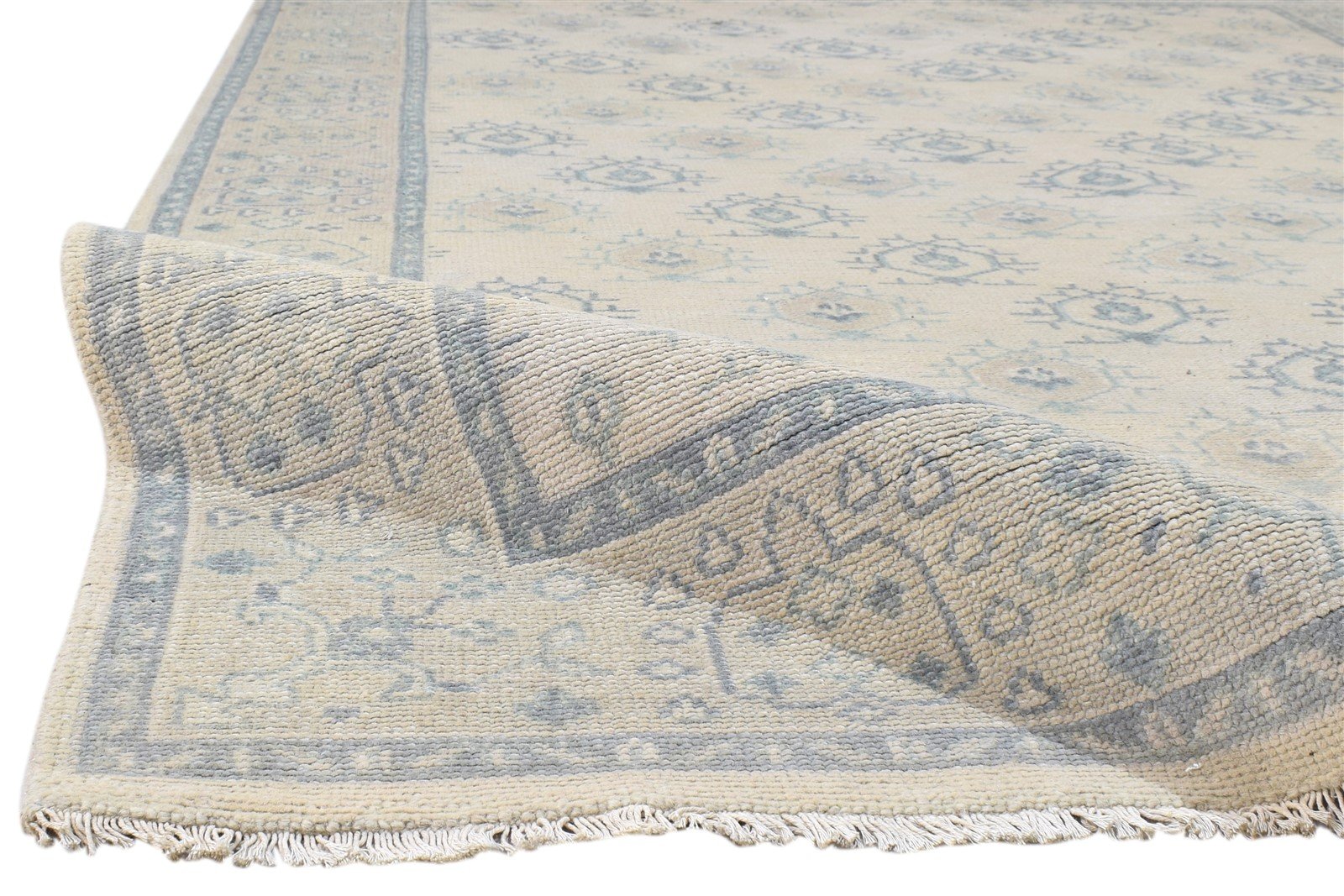 Sand Wool Rug 6' X 9' Persian Hand Knotted Bokhara Oriental Room Size Carpet 7860690911381