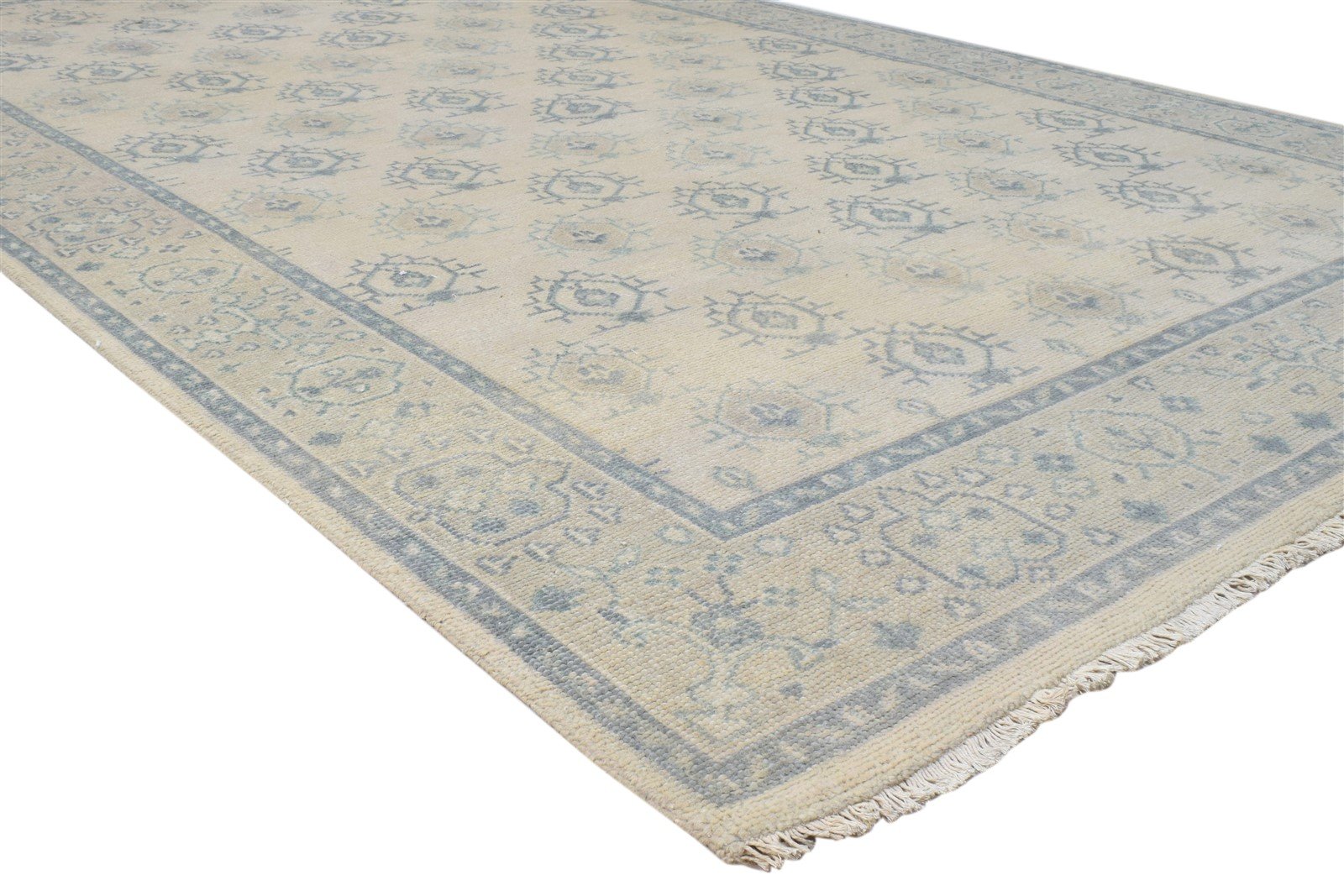 Sand Wool Rug 6' X 9' Persian Hand Knotted Bokhara Oriental Room Size Carpet 7860690911381