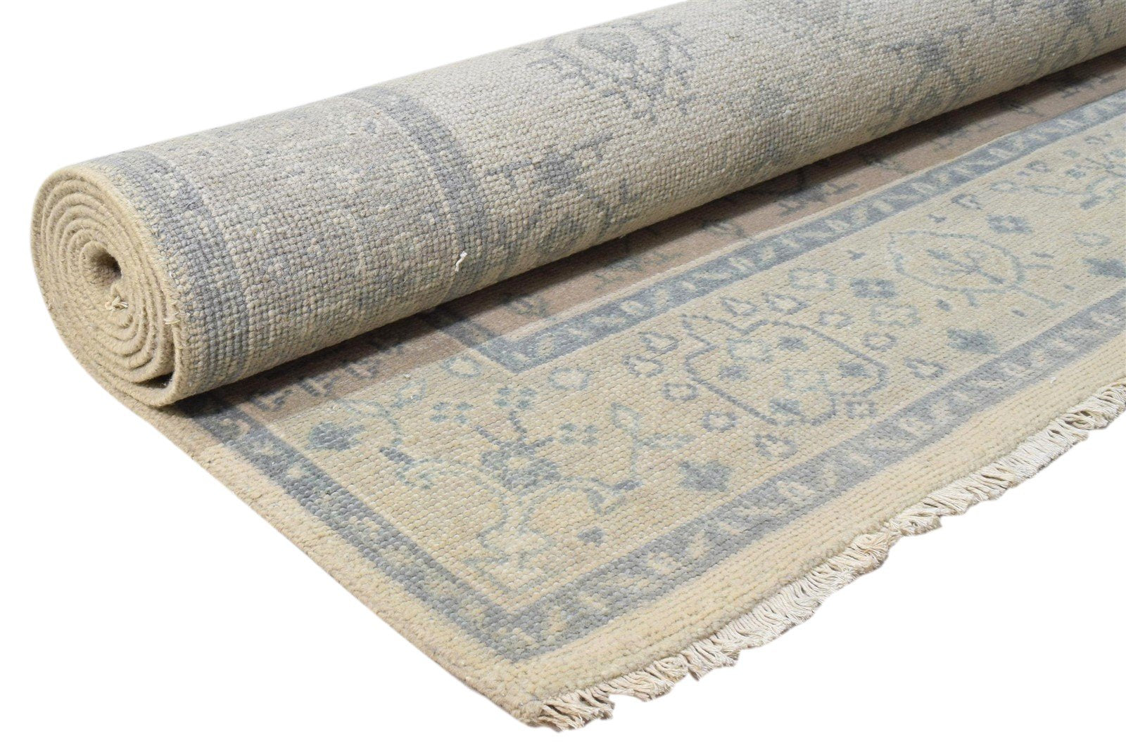 Sand Wool Rug 6' X 9' Persian Hand Knotted Bokhara Oriental Room Size Carpet 7860690911381