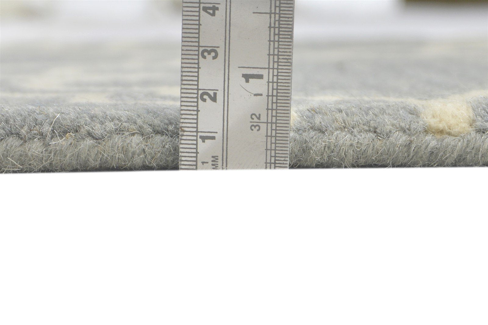 Sherilyn Wool Grey Rug 2' X 2' Modern Hand Tufted Moroccan Trellis 2'2"X2'2"   7860696678549