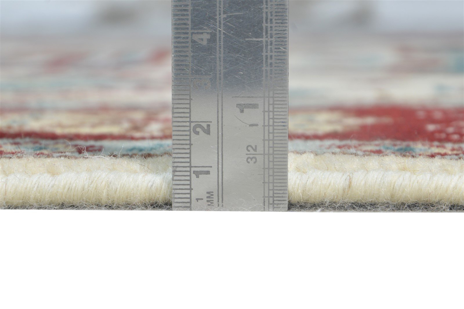 Sheryl Wool Cream Rug 5' X 8' Persien Hand Knotted Kazak Oriental 7865128943765