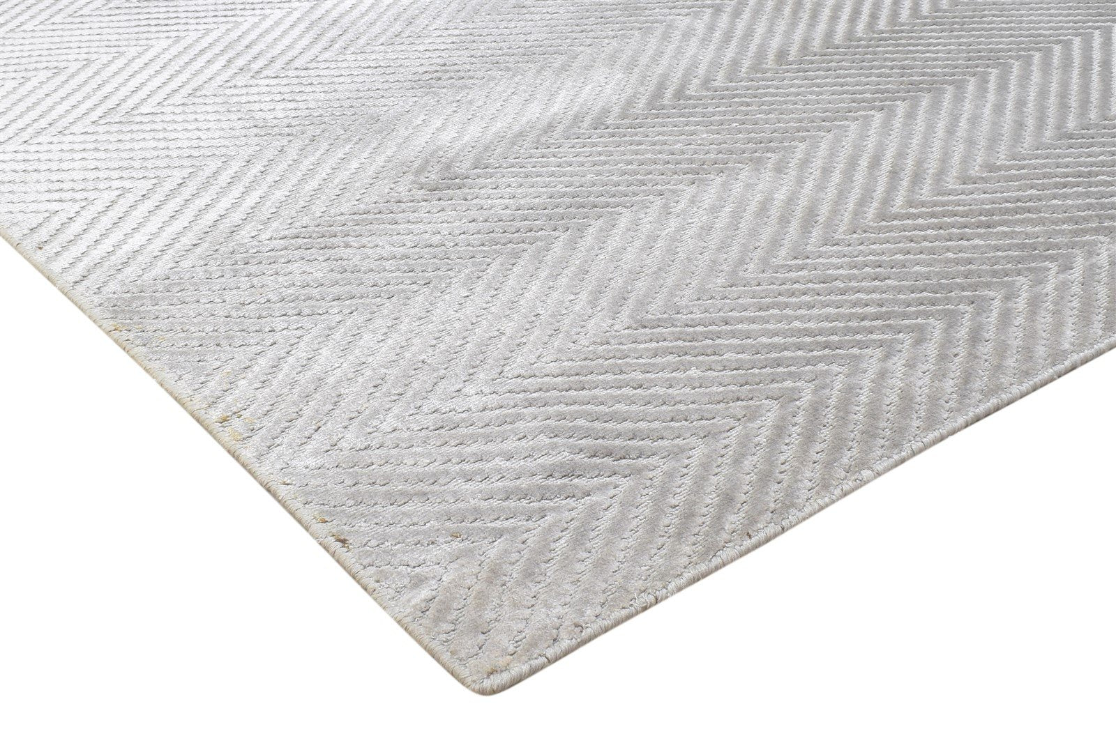 Silk Beige Rug 5' X 8' Modern Handloom Scandinavian Diamond Room Size Carpet 7864513659029