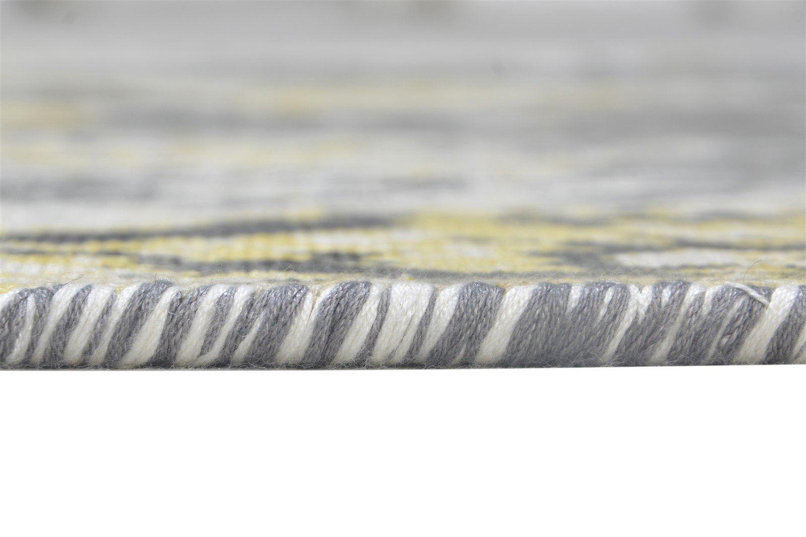 Silk Dark Grey Rug 4' X 6' Modern Handloom Indian Abstract Room Size Carpet 7864224415893