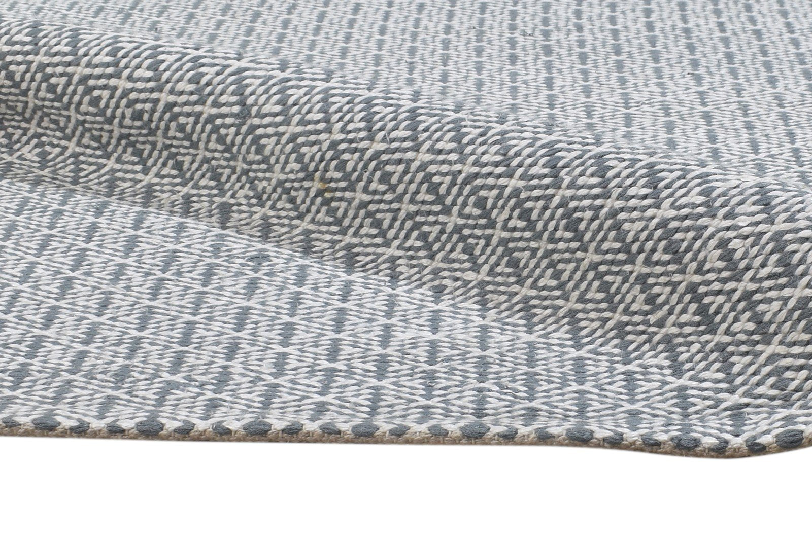 Silk Grey Rug 5' X 7' Modern Dhurrie Scandinavian Solid Room Size Carpet 7864482693269