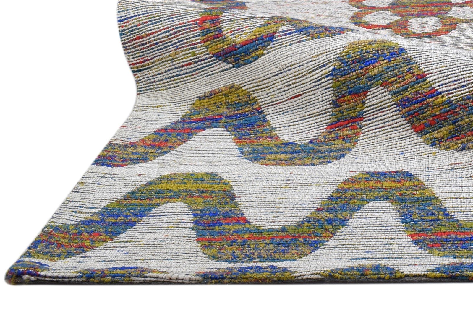 Silk Grey Rug 5' X 8' Modern Jacquard Loom Scandinavian Floral Room Size Carpet 7860700840085