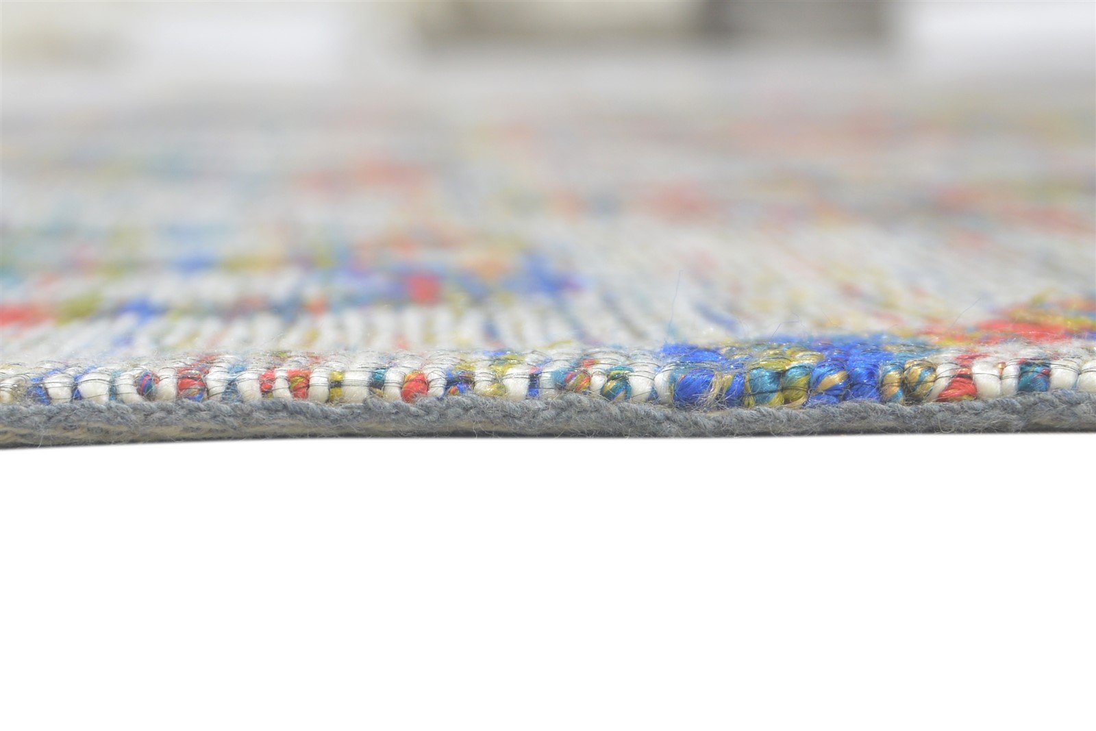 Silk Grey Rug 5' X 8' Modern Jacquard Loom Scandinavian Floral Room Size Carpet 7860700840085