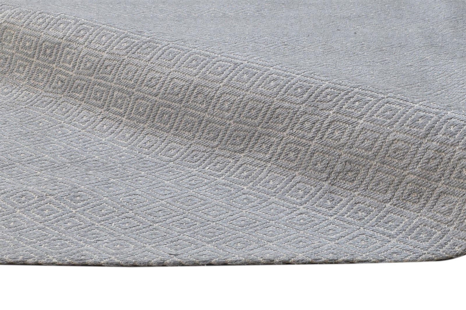 Silk Grey Rug 5' X 8' Modern Jacquard Loom Scandinavian Solid Room Size Carpet 7864466571413