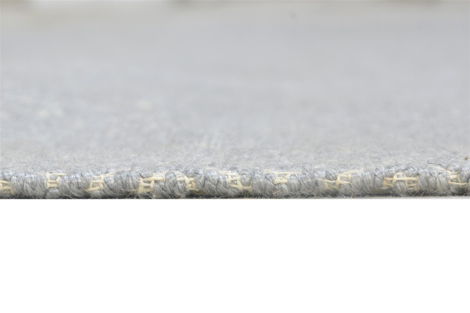 Silk Grey Rug 5' X 8' Modern Jacquard Loom Scandinavian Solid Room Size Carpet 7864466571413