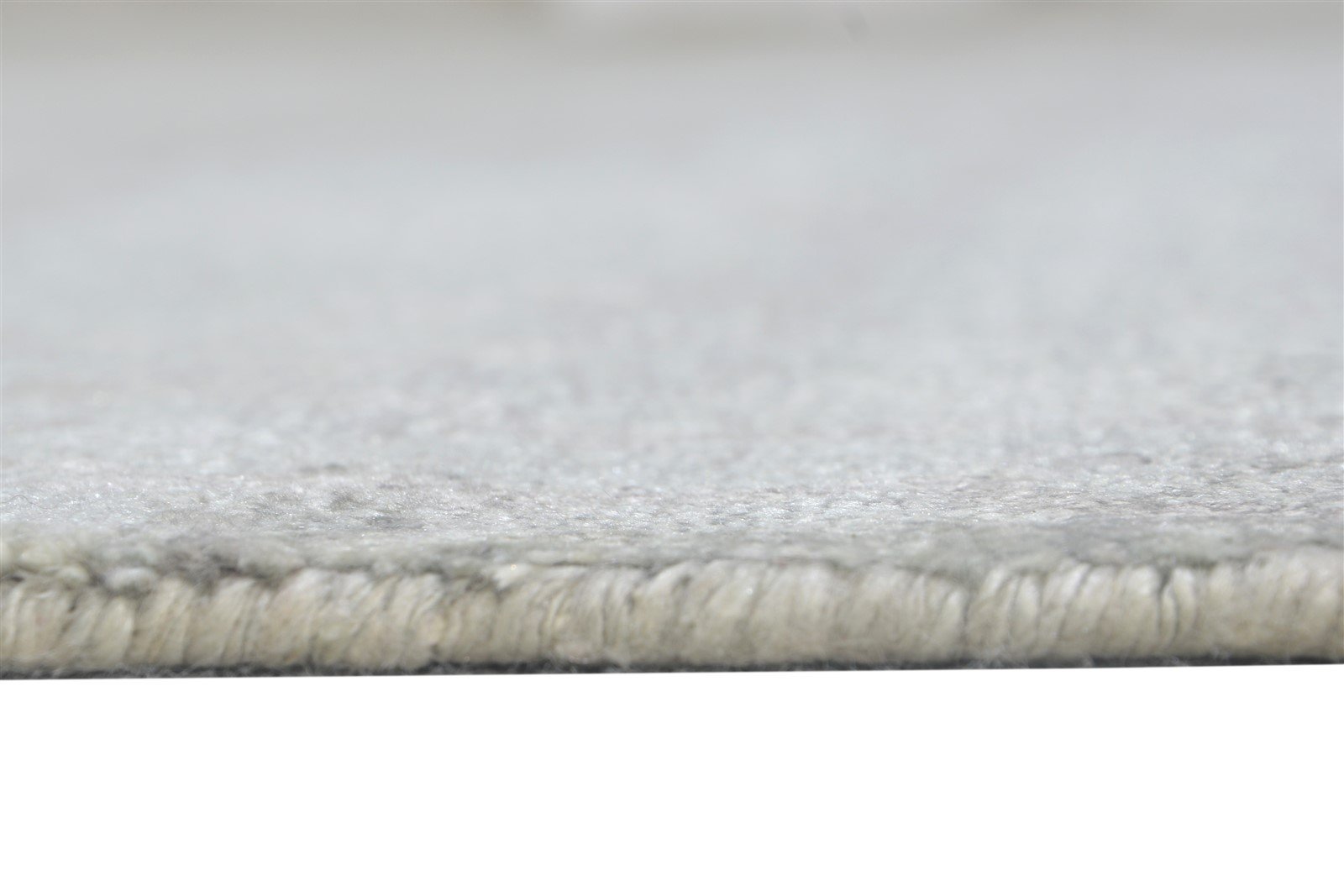 Silk Grey Rug 6' X 9' Modern Hand Knotted American Abstract Room Size Carpet 7865070026901