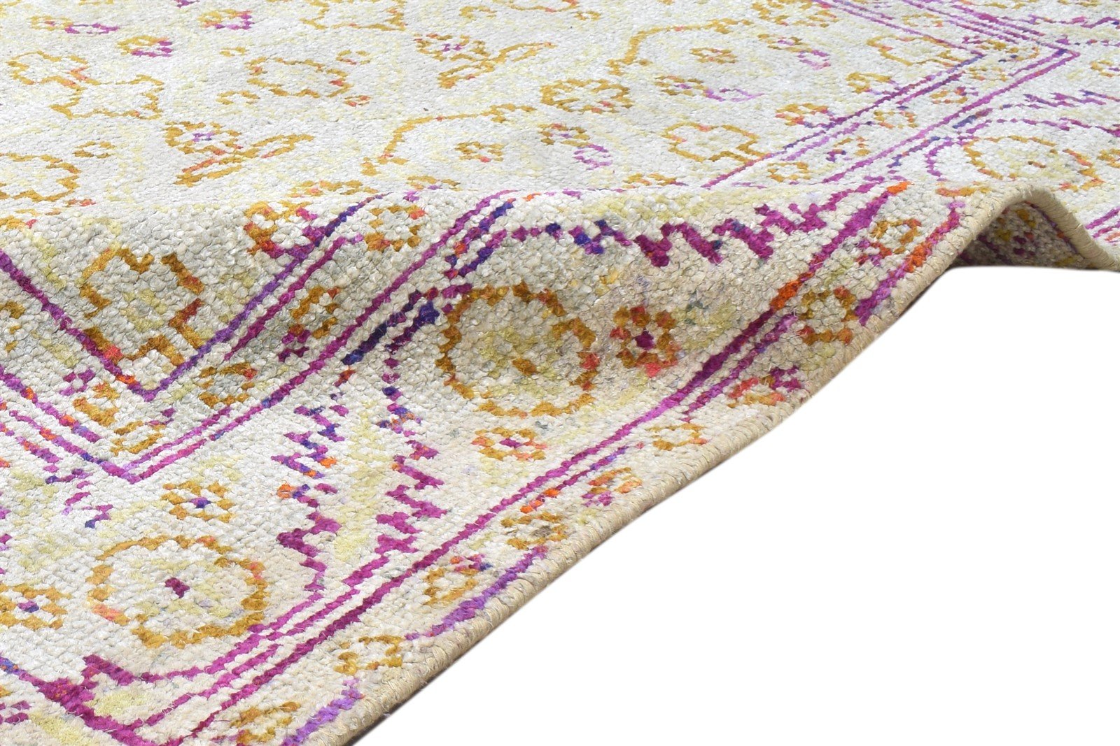 Silk Sage Rug 5' X 8' Modern Hand Knotted Bohemian Oriental Room Size Carpet 7864098717845