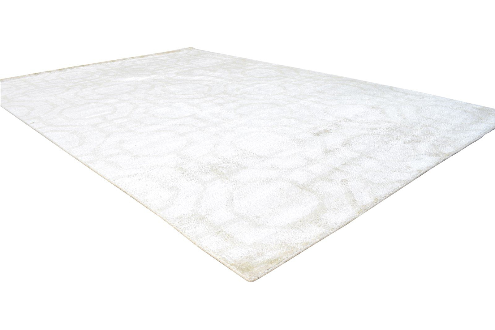 Silk Sage Rug 6' X 9' Modern Hand Knotted Moroccan Geometric Room Size Carpet 7865070420117