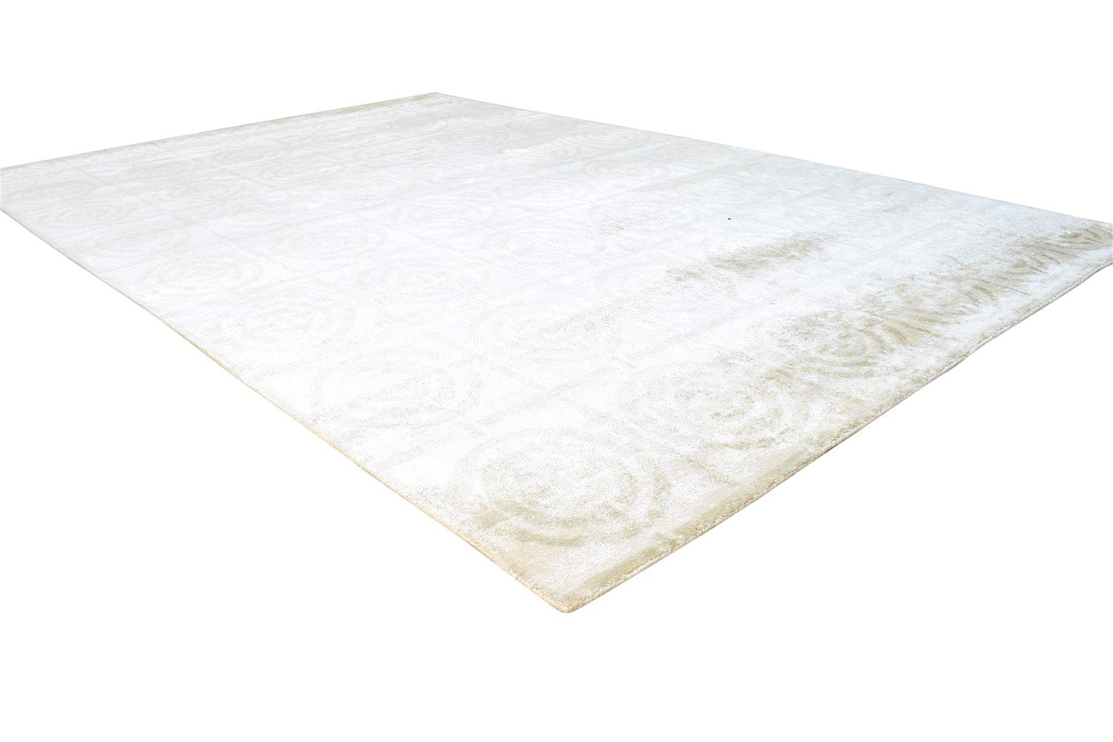 Silk Sage Rug 6' X 9' Modern Hand Knotted Scandinavian Nordic Room Size Carpet 7865068978325