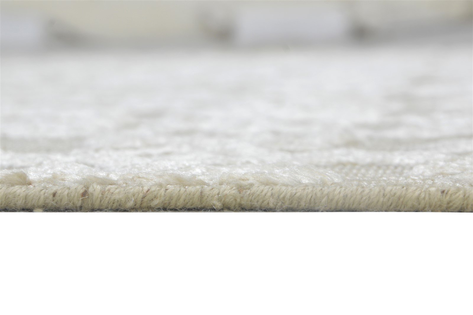 Silk Sand Rug 6' X 9' Modern Jacquard Loom French Damask Room Size Carpet 7864157143189