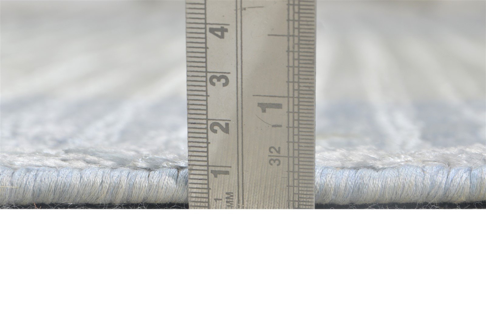 Silk Silver Rug 5' X 8' Modern Handloom Scandinavian Bordered Room Size Carpet 7864443568277