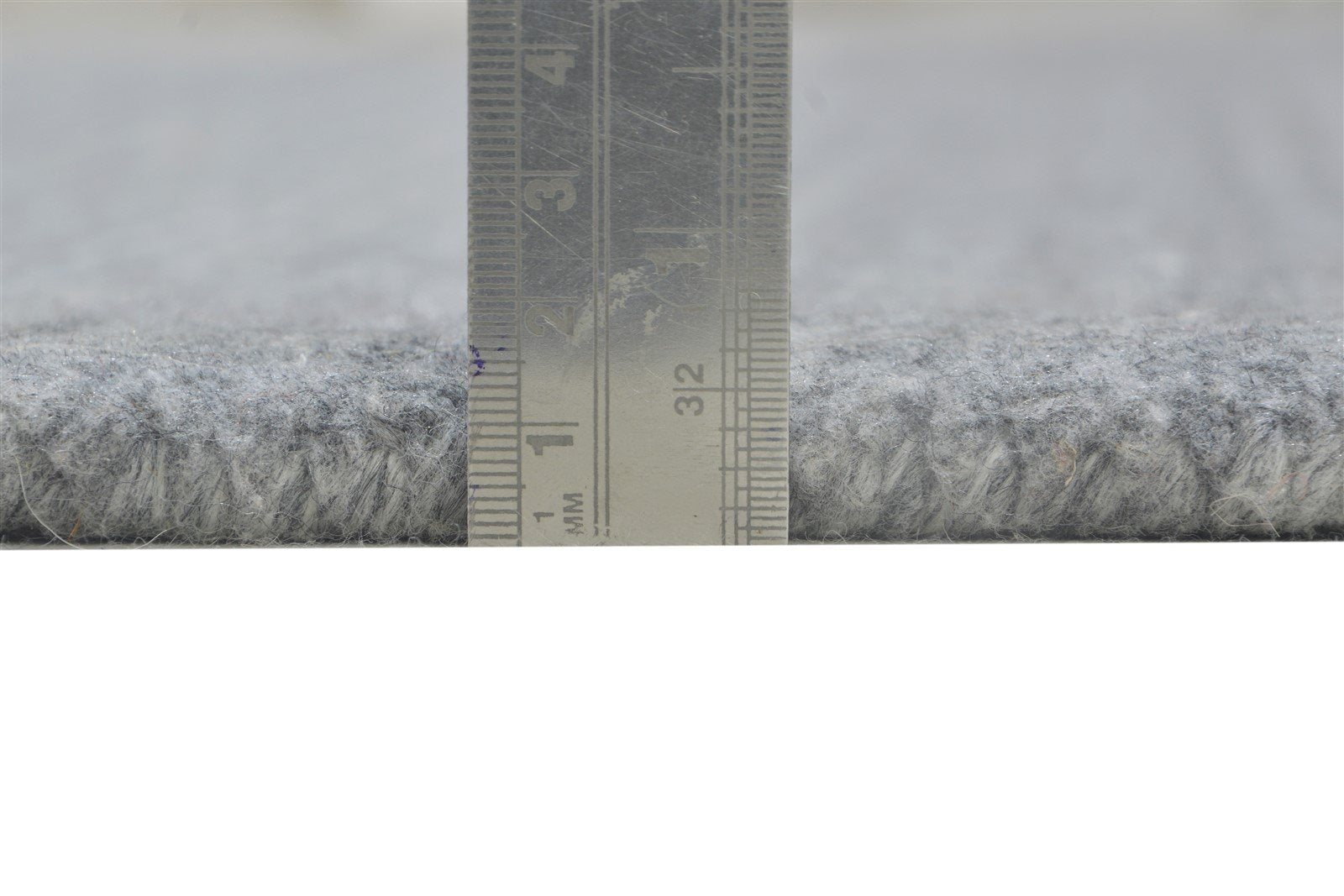 Silver Pet Yarn Rug 5' X 8' Modern Handloom Scandinavian Ombre Room Size Carpet 7864235557013
