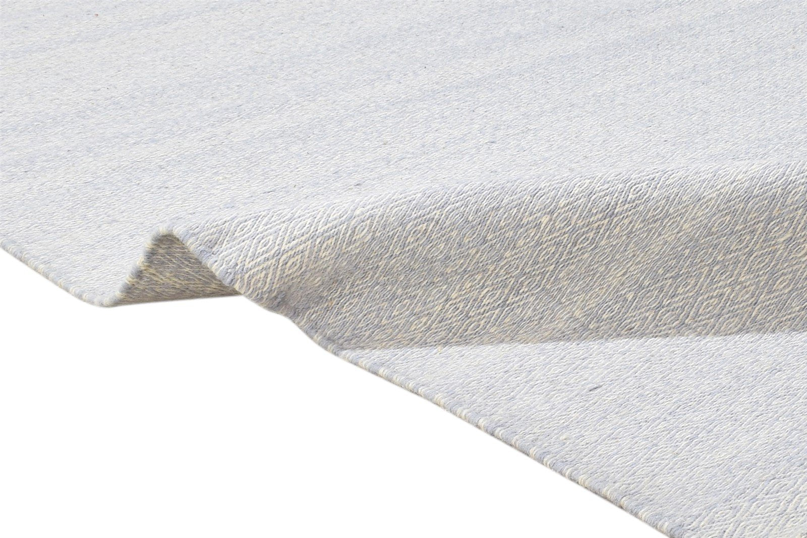 Silver Silk Rug 5' X 8' Modern Jacquard Loom Scandinavian Solid Room Size Carpet 7864477646997