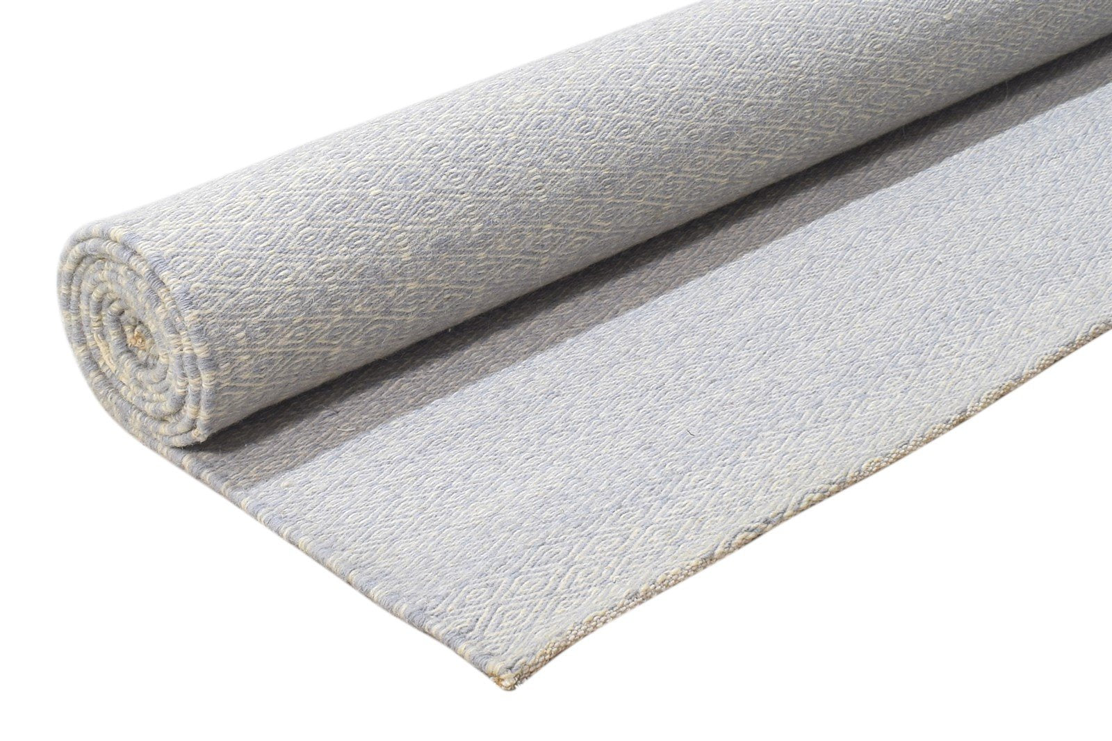 Silver Silk Rug 5' X 8' Modern Jacquard Loom Scandinavian Solid Room Size Carpet 7864477646997