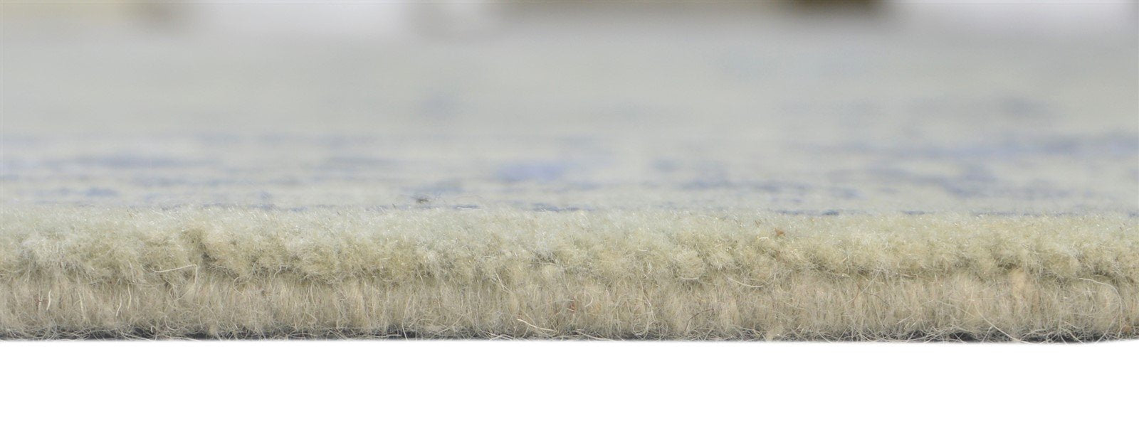 Silver Wool / Silk Rug 5X7 Modern Hand Knotted Oushak Distressed Room Size 7864083021973