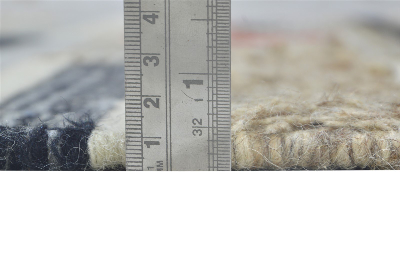 Stacee Multi Color Wool Rug 4' X 6' Modern Dhurrie Moroccan Geometric 7864150589589