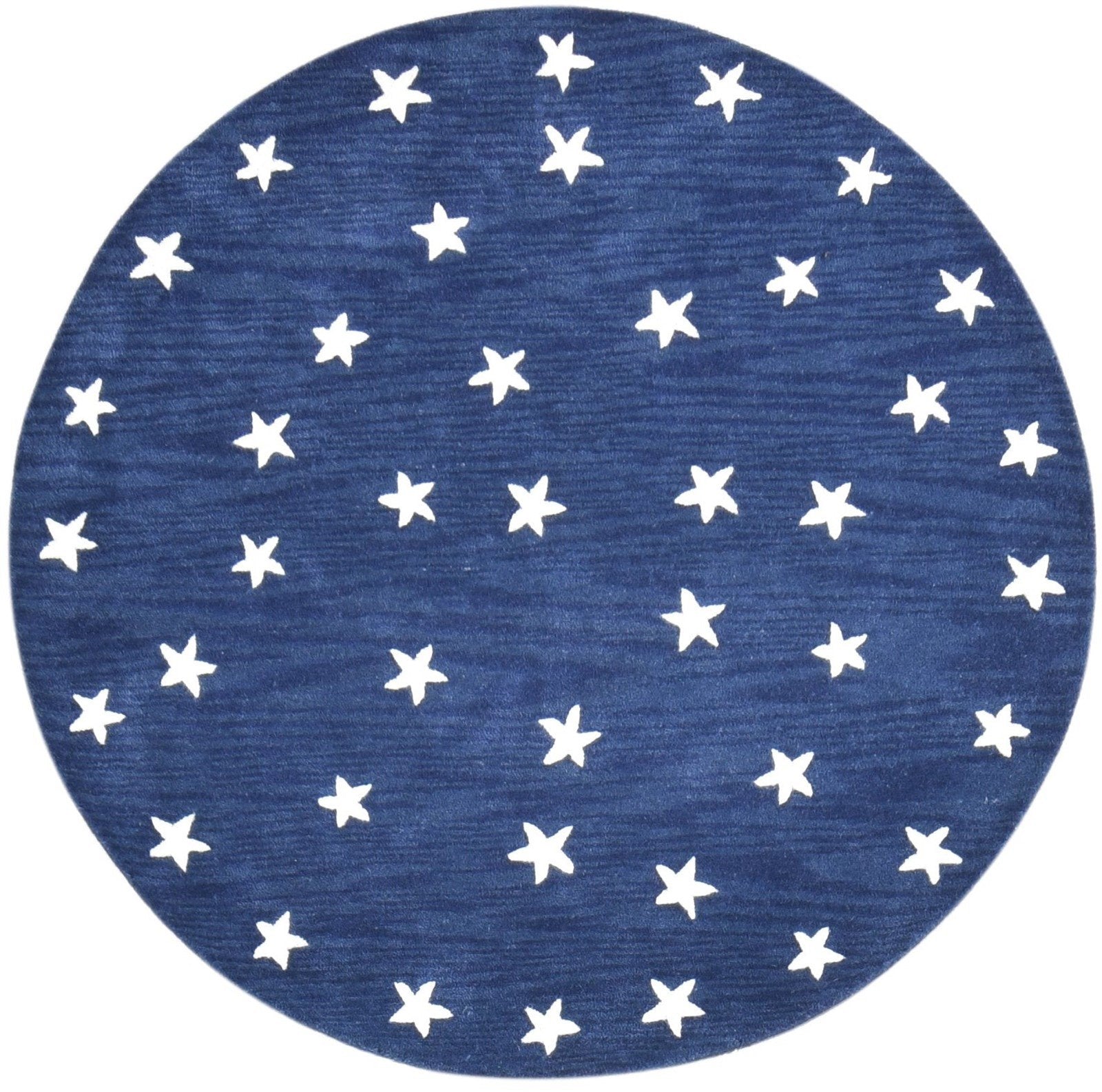 Star Rug Navy Blue Kids Rug Starry Skies Rug Nursery Rug Star 8624275062933