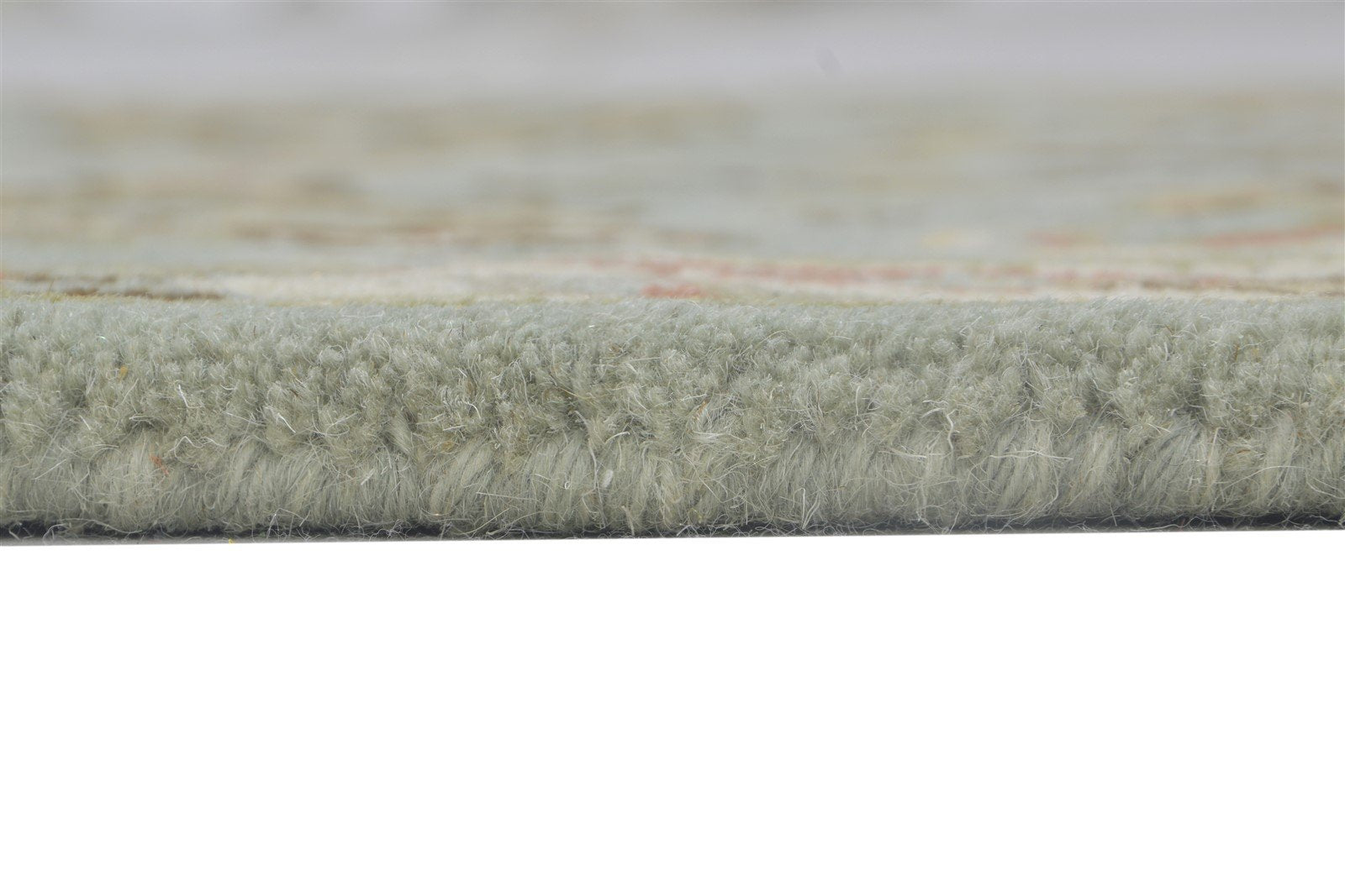 Sunshine Wool Blue Rug 2' X 8' Persian Hand Tufted Oushak Oriental Runner 7864850186389