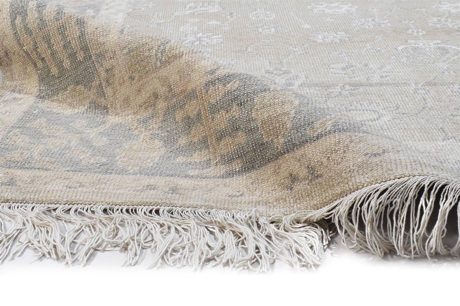 Tanitansy Silk Brown Rug 5' X 8' Persian Hand Knotted Oushak Oriental   7864804475029