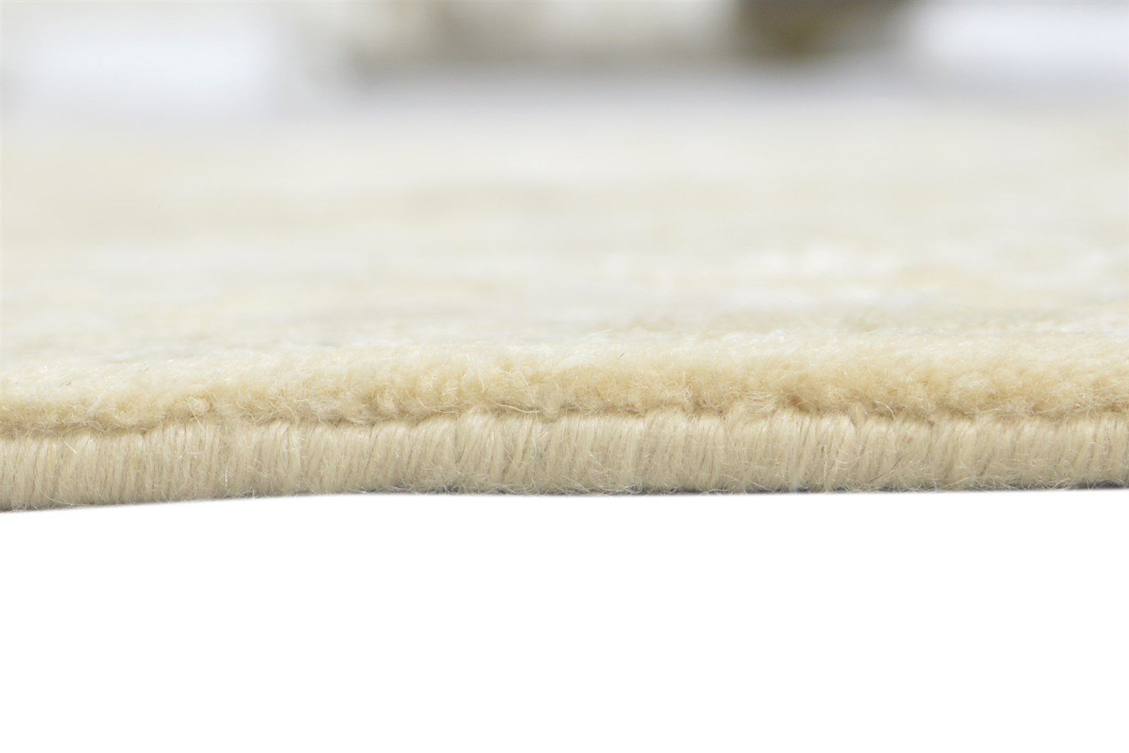 Violetta Wool Silk Ivory Persian Hand Knotted Kashan Oriental 7860692811925