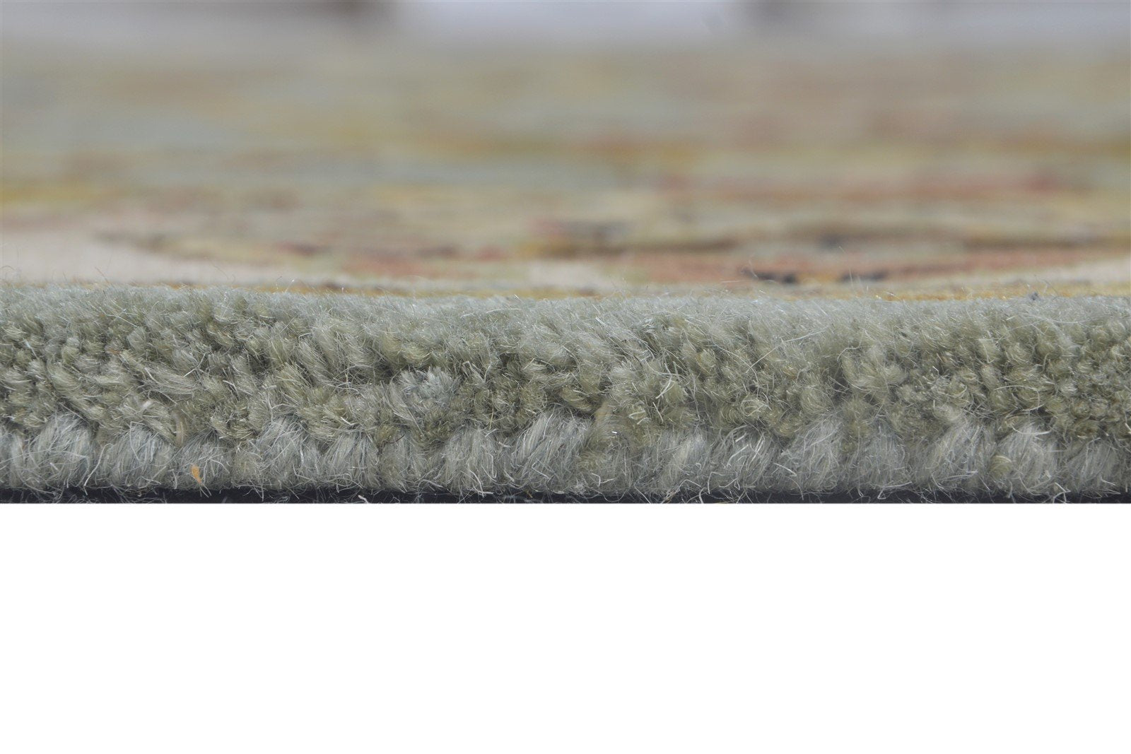 Wenda Wool Blue Rug 5' X 8' Persian Hand Tufted Kashan Oriental 7865177145493