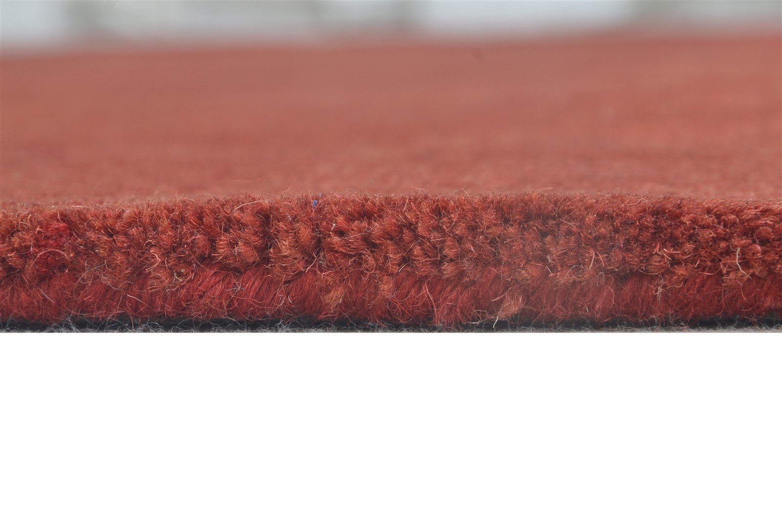 Wine Wool Rug 5' X 8' Modern Hand Tufted Scandinavian Solid Room Size Carpet 7865128222869