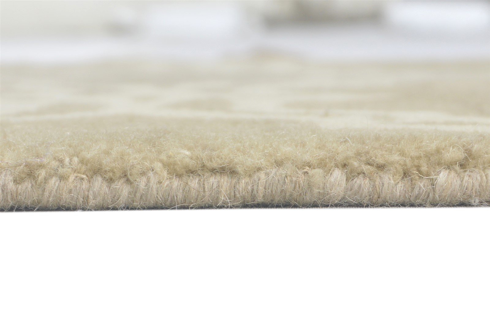 Wool Beige Rug 2' X 2' Modern Hand Tufted Moroccan Trellis 2'2"X2'2" Carpet 7860695990421