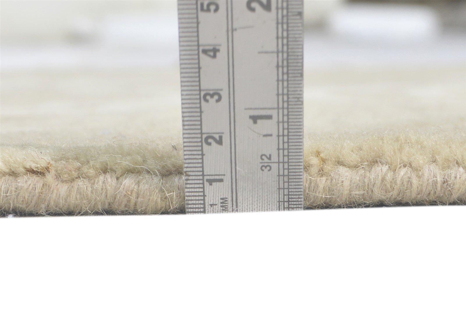 Wool Beige Rug 2' X 2' Modern Hand Tufted Moroccan Trellis 2'2"X2'2" Carpet 7860696121493
