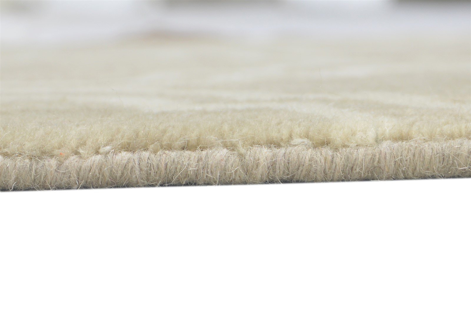 Wool Beige Rug 2' X 2' Modern Hand Tufted Moroccan Trellis 2'2"X2'2" Carpet 7860696875157