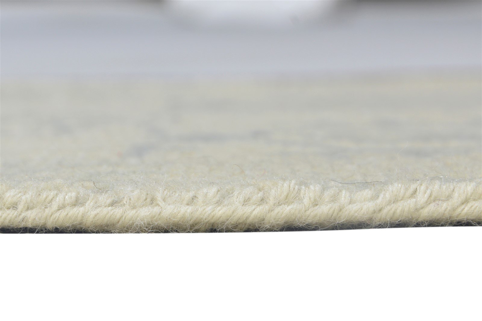 Wool Beige Rug 2' X 3' Persian Hand Knotted Bokhara Oriental Small Carpet 7864122474645