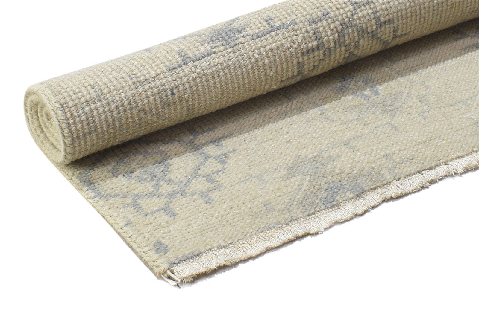 Wool Beige Rug 2' X 3' Persian Hand Knotted Bokhara Oriental Small Carpet 7864122474645