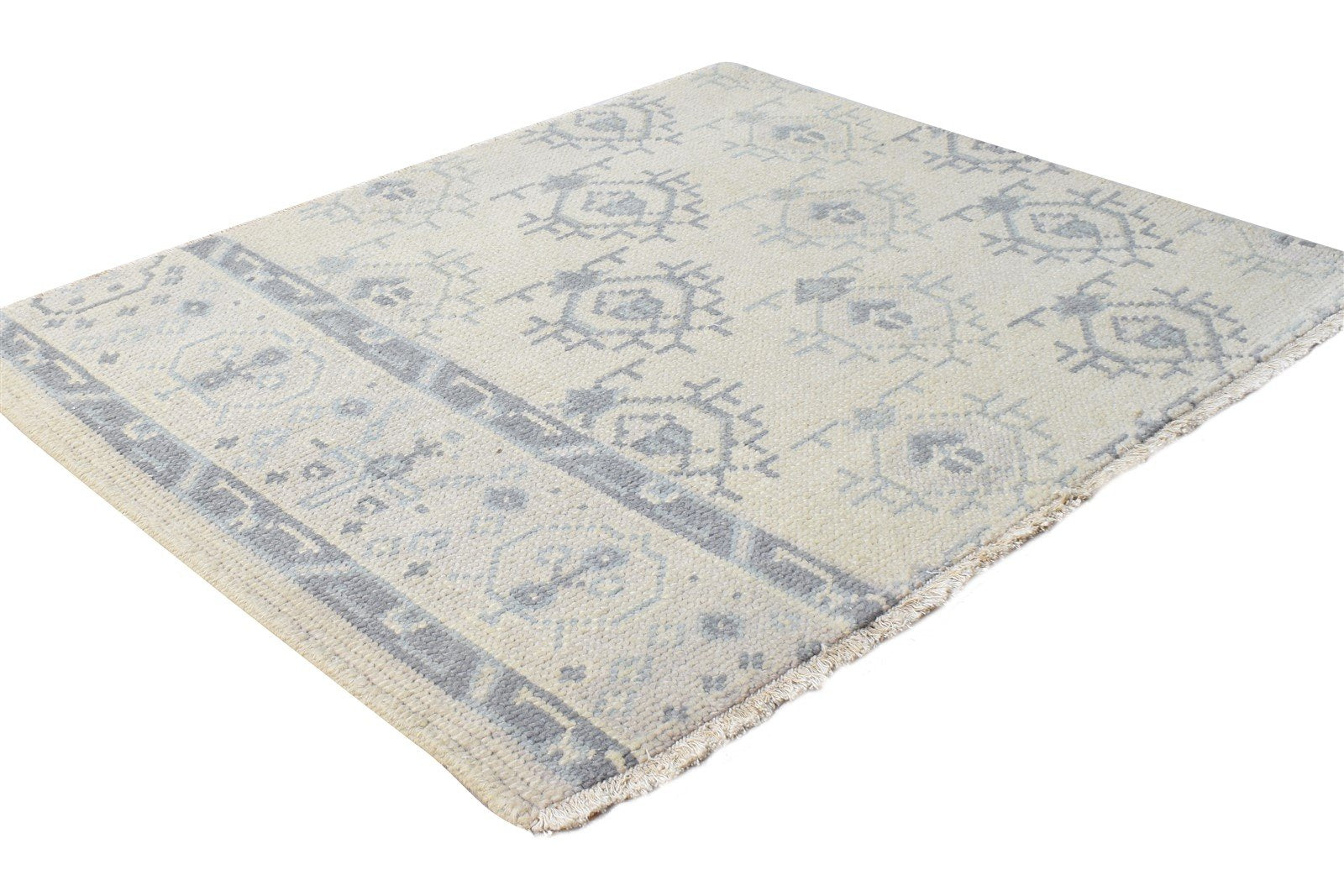 Wool Beige Rug 3' X 2' Persian Hand Knotted Bokhara Oriental Small Carpet 7865143427221