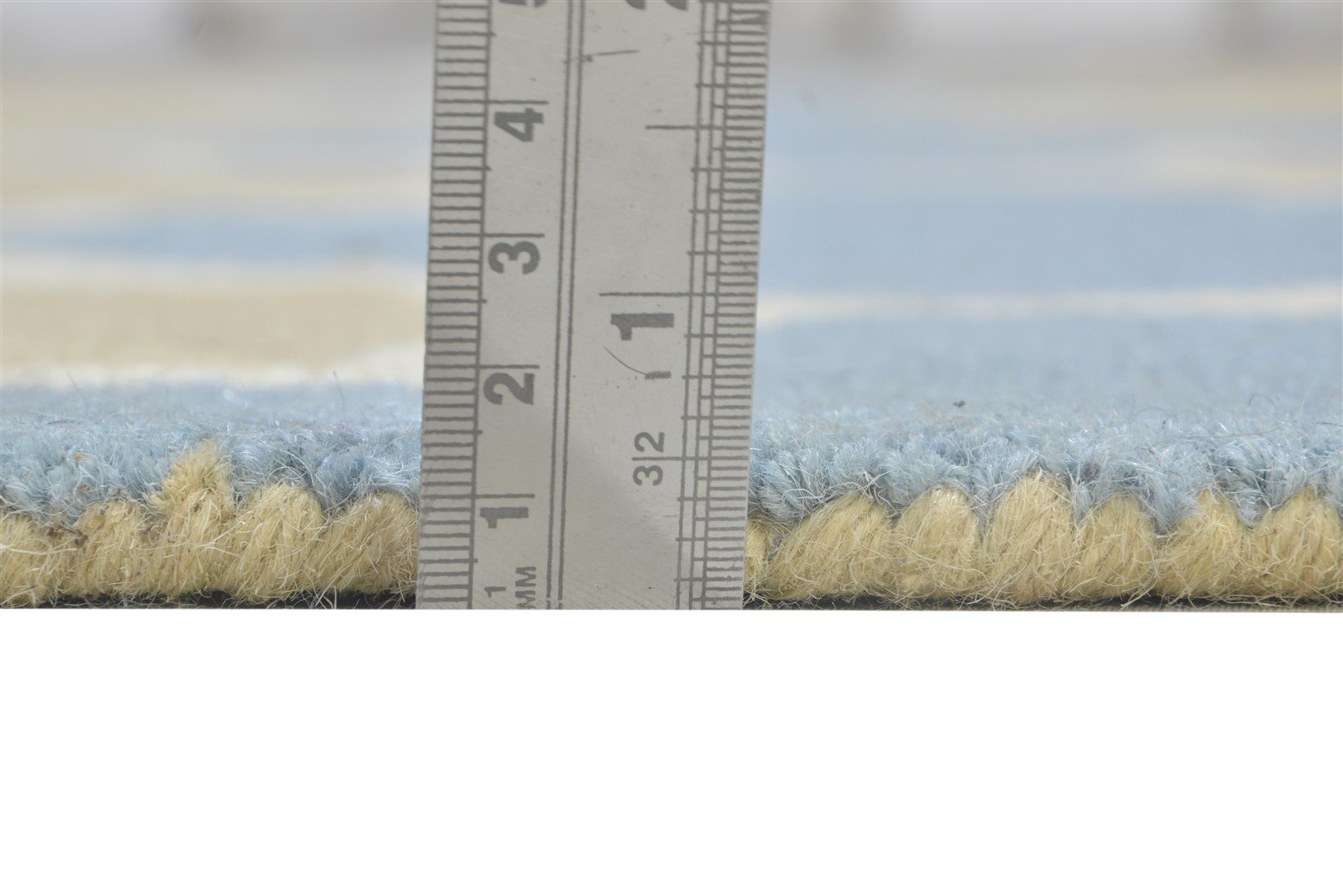 Wool Beige Rug 5' X 8' Modern Hand Tufted Moroccan Trellis Room Size Carpet 7864269013141