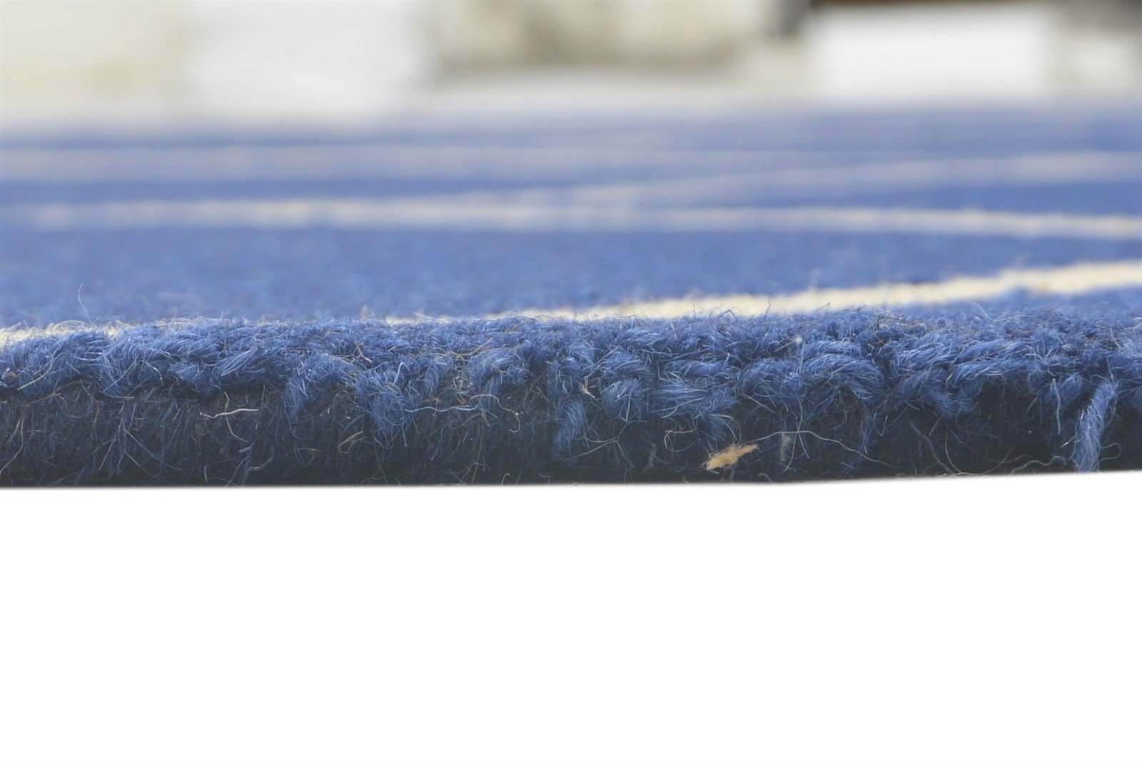 Wool Blue Rug 5' X 7' Modern Hand Tufted Moroccan Trellis Room Size Carpet 7860706410645