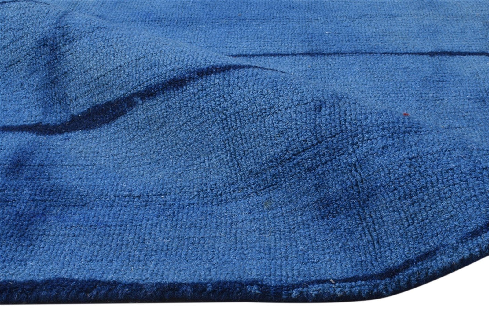 Wool Blue Rug 5' X 8' Modern Hand Tufted Shibori Tie Dye Room Size Carpet 7865199231125