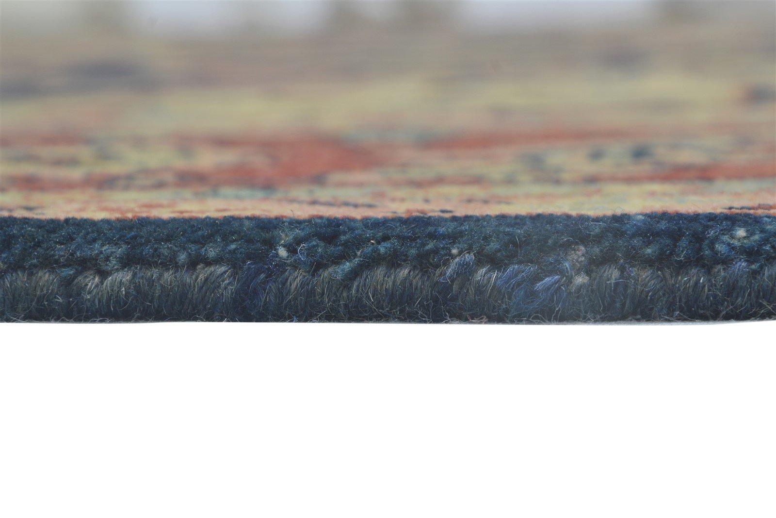 Wool Blue Rug 9' X 11' Persian Hand Knotted Serapi Oriental Large Carpet 7864218747029