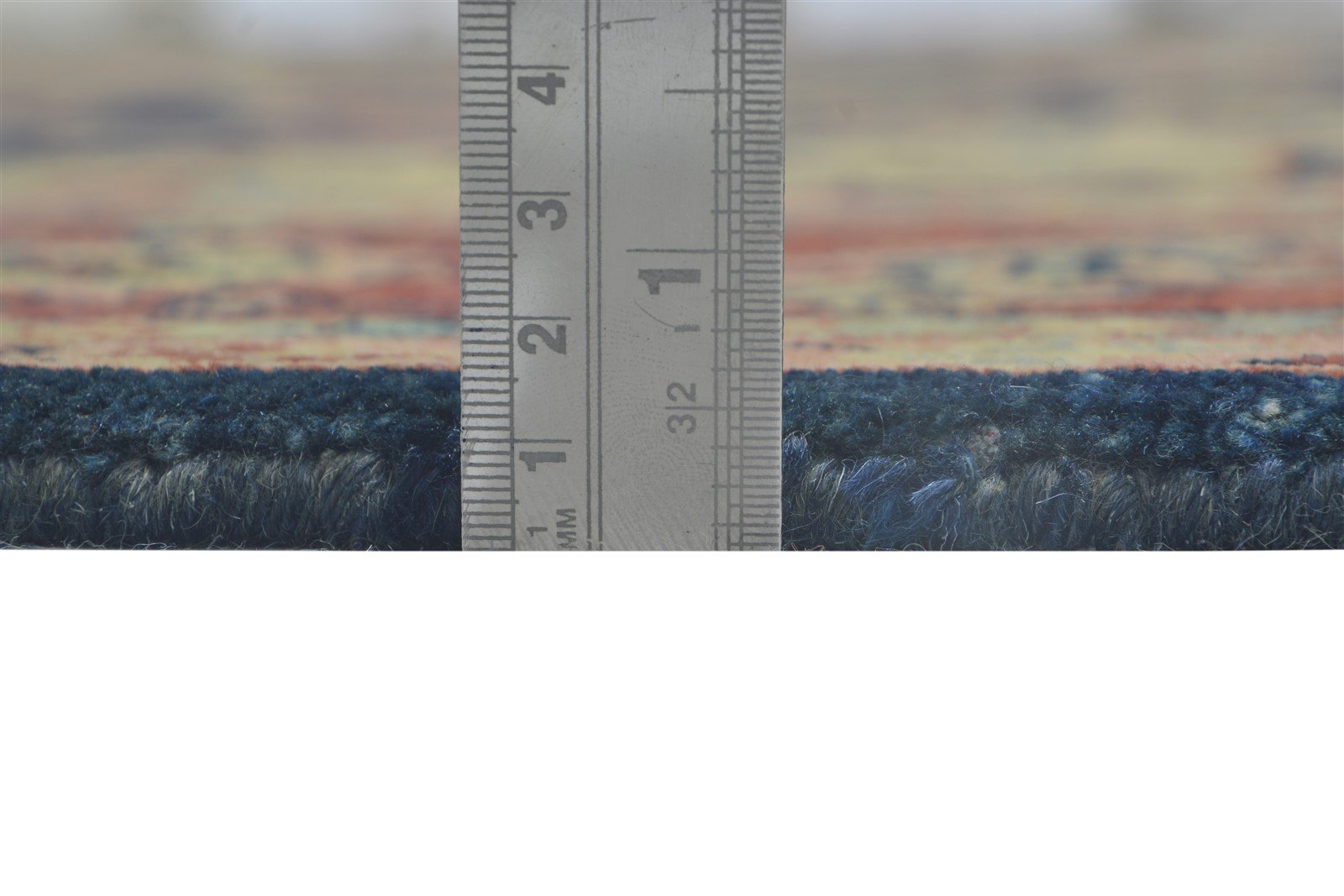 Wool Blue Rug 9' X 11' Persian Hand Knotted Serapi Oriental Large Carpet 7864218747029