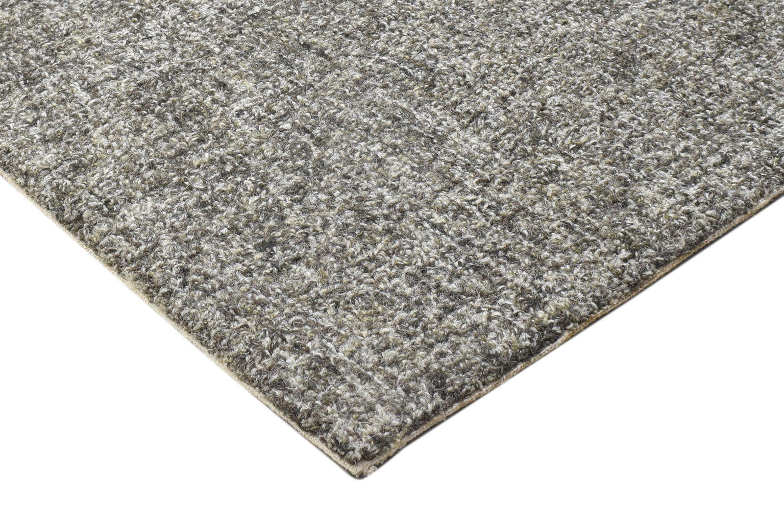 Wool Brown Rug 2' X 3' Modern Hand Tufted Scandinavian Solid Small Carpet 7864134402197