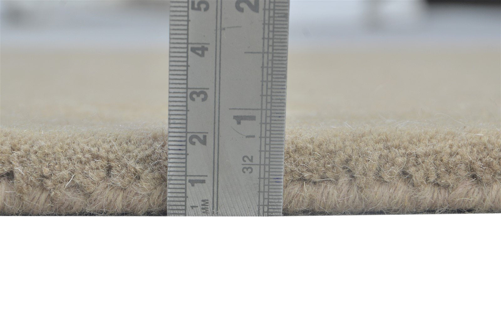Wool Brown Rug 3' X 5' Modern Hand Tufted Scandinavian Solid Room Size Carpet 7864310235285