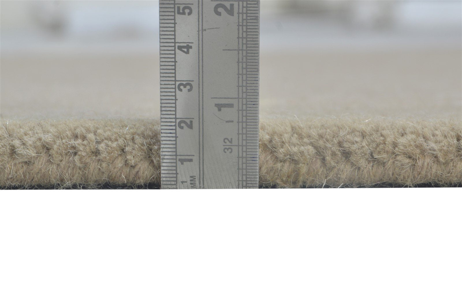 Wool Brown Rug 3' X 5' Modern Hand Tufted Scandinavian Solid Room Size Carpet 7864310726805