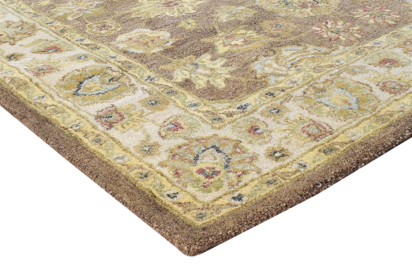 Wool Brown Rug 5' X 8' Persian Hand Tufted Oushak Oriental Room Size Carpet 7865109151893